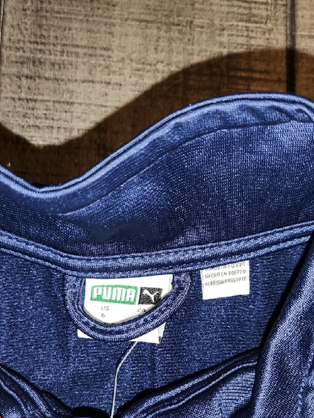 NWT Puma Navy and White Athletic Track Jacket & Pants - Picture 5 of 6